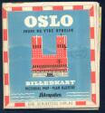 Norwegen - Oslo 1955 - Stadtplan/P. Haagen Jorgensen 1950
