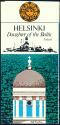 Helsinki 70er Jahre - Faltblatt mit 10 Abbildungen - Stadtplan