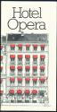 Dänemark - Copenhagen - Hotel Opera - Faltblatt mit 11 Abbildungen