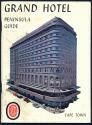 Cape Town - Grand Hotel Peninsula Guide 60er Jahre - 40 Seiten