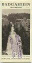 Badgastein 1931 - Faltblatt mit 10 Abbildungen