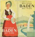 Heilbad Baden bei Wien 1939 - 8 Seiten
