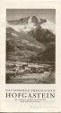 Thermalbad Hofgastein 1931 - Faltblatt