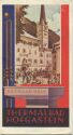 Thermalbad Hofgastein 1935 - Faltblatt