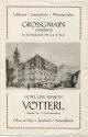 Grossgmain 30er Jahre - Hotel und Pension Vötterl - Faltblatt