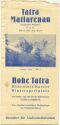 Slowakei - Tatra-Matlarenau 1936 - Tatranské Matliary - Faltblatt