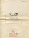 France - Dijon et Beaune 1956 - Carte du Departement de la Cote-d'Or - Plan de la Ville Dijon et Beaune - 12 Seiten