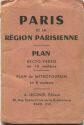 France - Paris et la Region Parisienne - Plan recto-verso