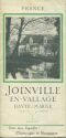 France - Joinville-en-Vallage 50er Jahre - Faltblatt mit 8 Abbildungen