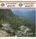 Griechenland - Delfi 1970 - Faltblatt