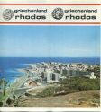 Griechenland - Rhodos 1973 - Faltblatt