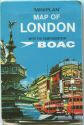 Grossbritannien - Miniplan Map of London with the compliments of BOAC