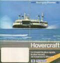 Hovercraft SNCF 1970 - Faltblatt mit 8 Abbildungen