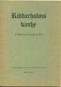 Stockholm - Riddarholms Kirche - Führer beim Besuch 1956