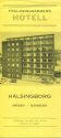Hälsingborg - Frälsningsarmens Hotell 1965 - Faltblatt mit 4 Abbildungen