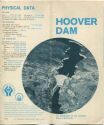 Hoover Dam 1968 - Faltblatt mit 8 Abbildungen