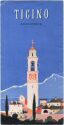 Ticino 1949 - Faltblatt mit 18 Abbildungen