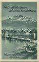 Vierwaldstättersee und seine Bergbahnen - Grosse Reliefkarte