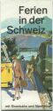 Ferien in der Schweiz mit Eisenbahn und Alpenpost 1961 - Titelbild