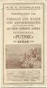 Kroatien - S. H. S. Jugoslavien 1926 - Susak - Faltblatt