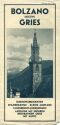 Bolzano (Bozen) Gries 1933 - Faltblatt mit 7 Abbildungen