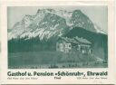 Ehrwald 1932 - Gasthof und Pension Schönruh - 8 Seiten mit 5 Abbildungen