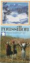 Roussillon 70er Jahre - Faltblatt mit 38 Abbildungen