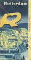 Rotterdam 1954 - Faltblatt mit 10 Abbildungen