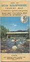 New Hampshire 1960 - Faltblatt - Straßenkarte - Bildkarte und Wissenswertes