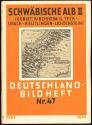 Deutschland-Bildheft - Schwäbische Alb II (Gebiet: Kirchheim und Teck - Urach - Reutlingen - Lichtenstein)