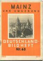 Nr. 63 Deutschland-Bildheft - Mainz