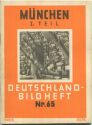 Nr. 65 Deutschland-Bildheft - München Teil I