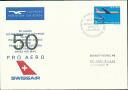 Brief - 50 Jahre Schweizerische Luftpost