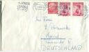 Brief mit Mischfrankatur Deutschland-Österreich