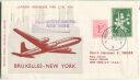Brief - Wiederaufnahme des Flugverkehrs Brüssel - New York