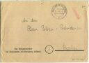 Brief aus Herzberg (Elster)