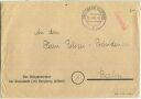 Brief aus Herzberg (Elster)