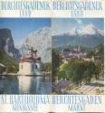 Berchtesgadener Land 1956 - Faltblatt mit 11 Abbildungen