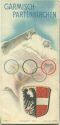 Garmisch-Partenkirchen 1938 - 8 Seiten mit 11 Abbildungen