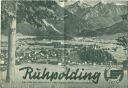 Ruhpolding 30er Jahre - Dr. Degener Reisen - 8 Seiten