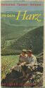 Harz 1958 - Faltblatt mit 22 Abbildungen