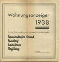 Wohnungsanzeiger 1938 - Timmendorfer Strand - 24 Seiten