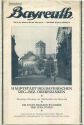 Bayreuth 20er Jahre - Faltblatt