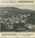 Baden-Baden 30er Jahre - 16 Seiten mit 19 Abbildungen