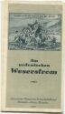 Am urdeutschen Weserstrom - Oberweser-Personen-Dampfschiffahrt Hameln Hann. Münden - Faltblatt