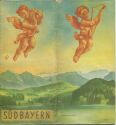 Südbayern 1939 - 24 Seiten mit 23 Zeichnungen signiert Eduard Steiner München