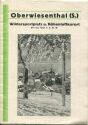 Oberwiesenthal 30er Jahre - Faltblatt mit 6 Abbildungen