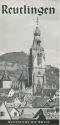 Reutlingen 30er Jahre - Faltblatt