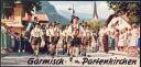 Garmisch-Partenkirchen 1959 - Faltblatt mit 8 Abbildungen