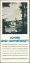 Morgenröthe-Rautenkranz 30er Jahre - Faltblatt mit 7 Abbildungen